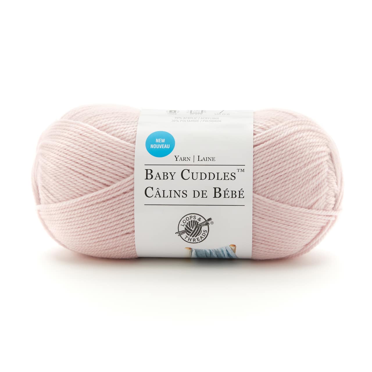 15 Pack: Baby Cuddles™ Yarn by Loops & Threads®